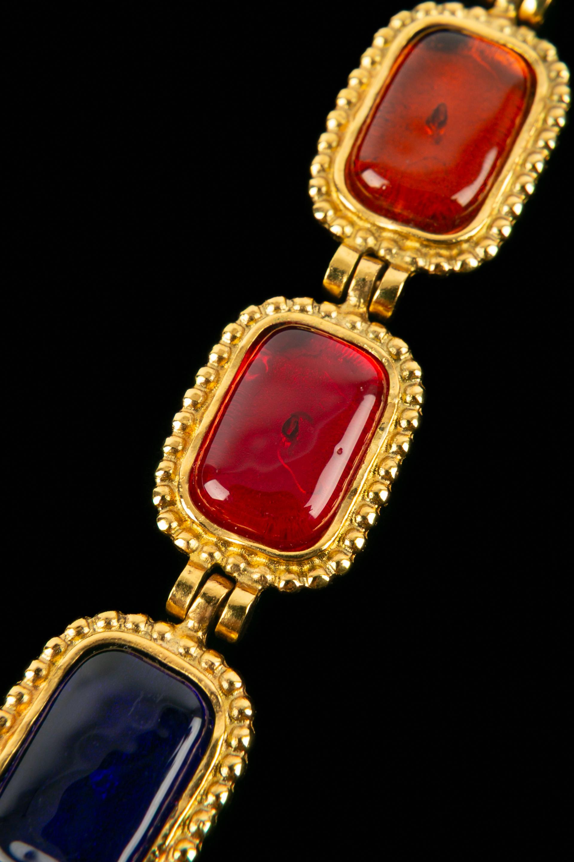 Chanel articulated bracelet 1996 For Sale 4