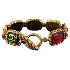Chanel articulated bracelet 1996