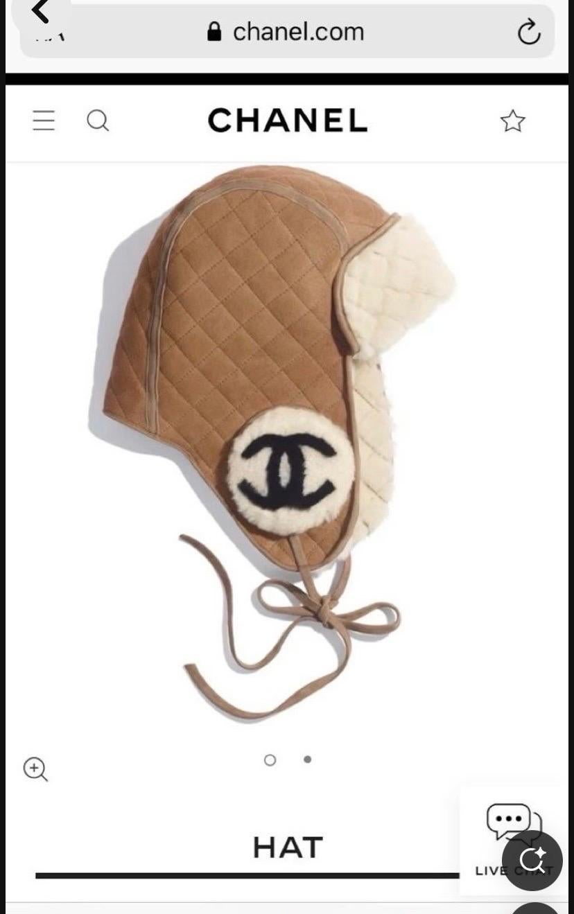 Chanel aviator hat 5