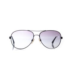 Chanel, Aviator sunglasses in black
