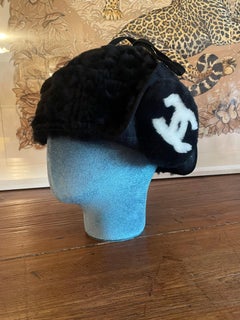 Chanel Aviator winter hat