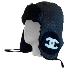 Chanel Aviator winter hat
