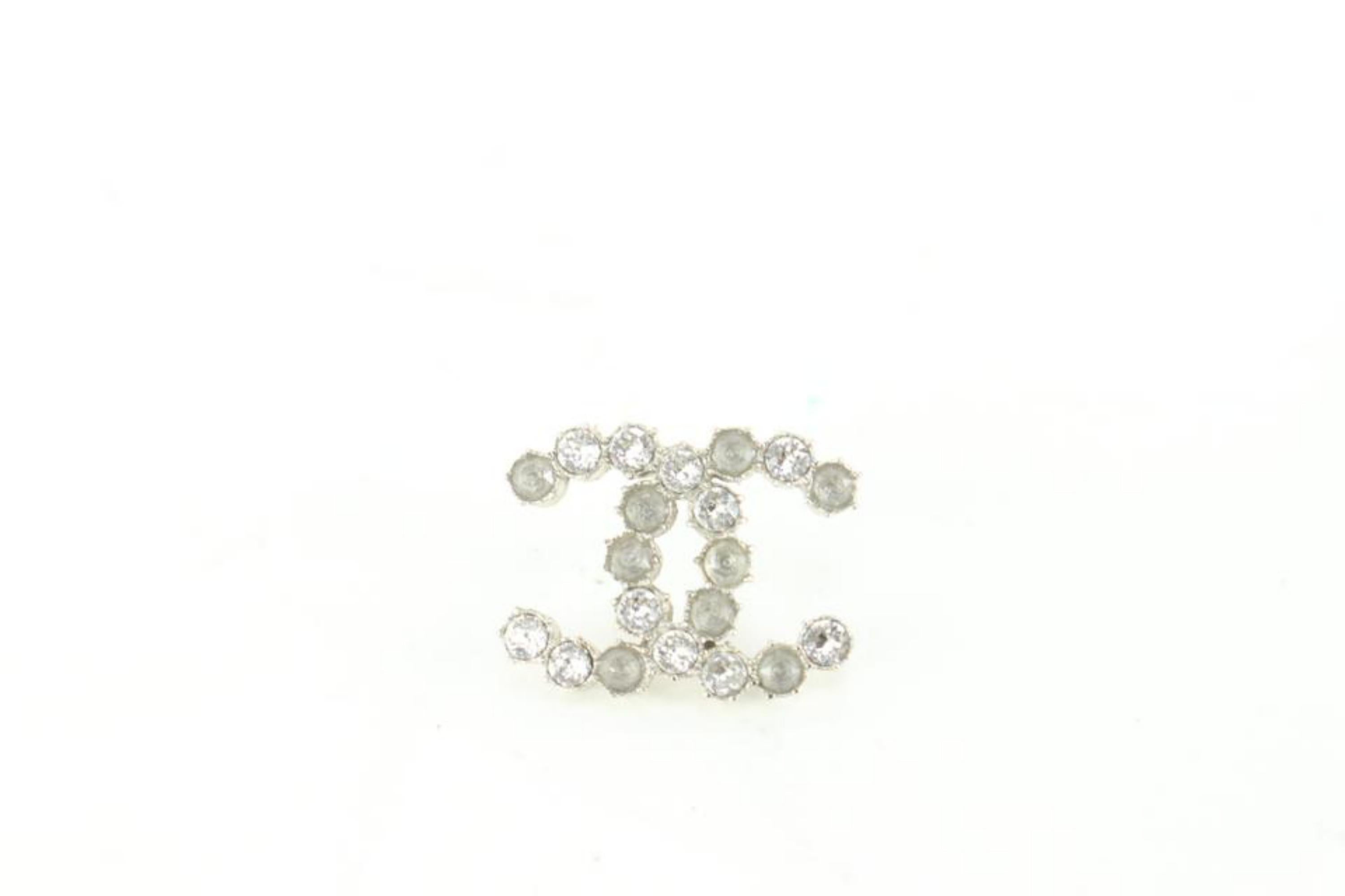 Chanel B15a Crystal CC Pierce Single Earring 29ck62s 1