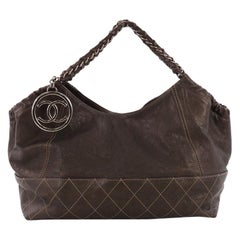 Chanel Baby Coco Cabas Quilted Leather Large