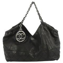 Chanel Baby Coco Cabas Quilted Leather Large