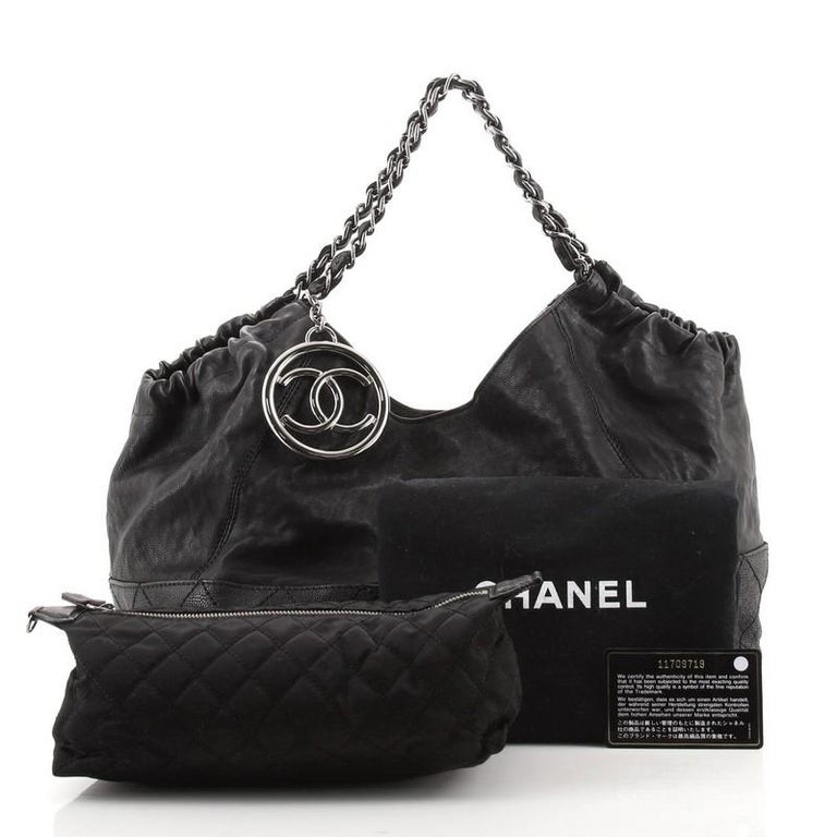 Chanel Baby Coco Cabas Quilted Leather Medium at 1stDibs