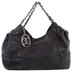 Chanel Baby Coco Cabas Quilted Leather Medium