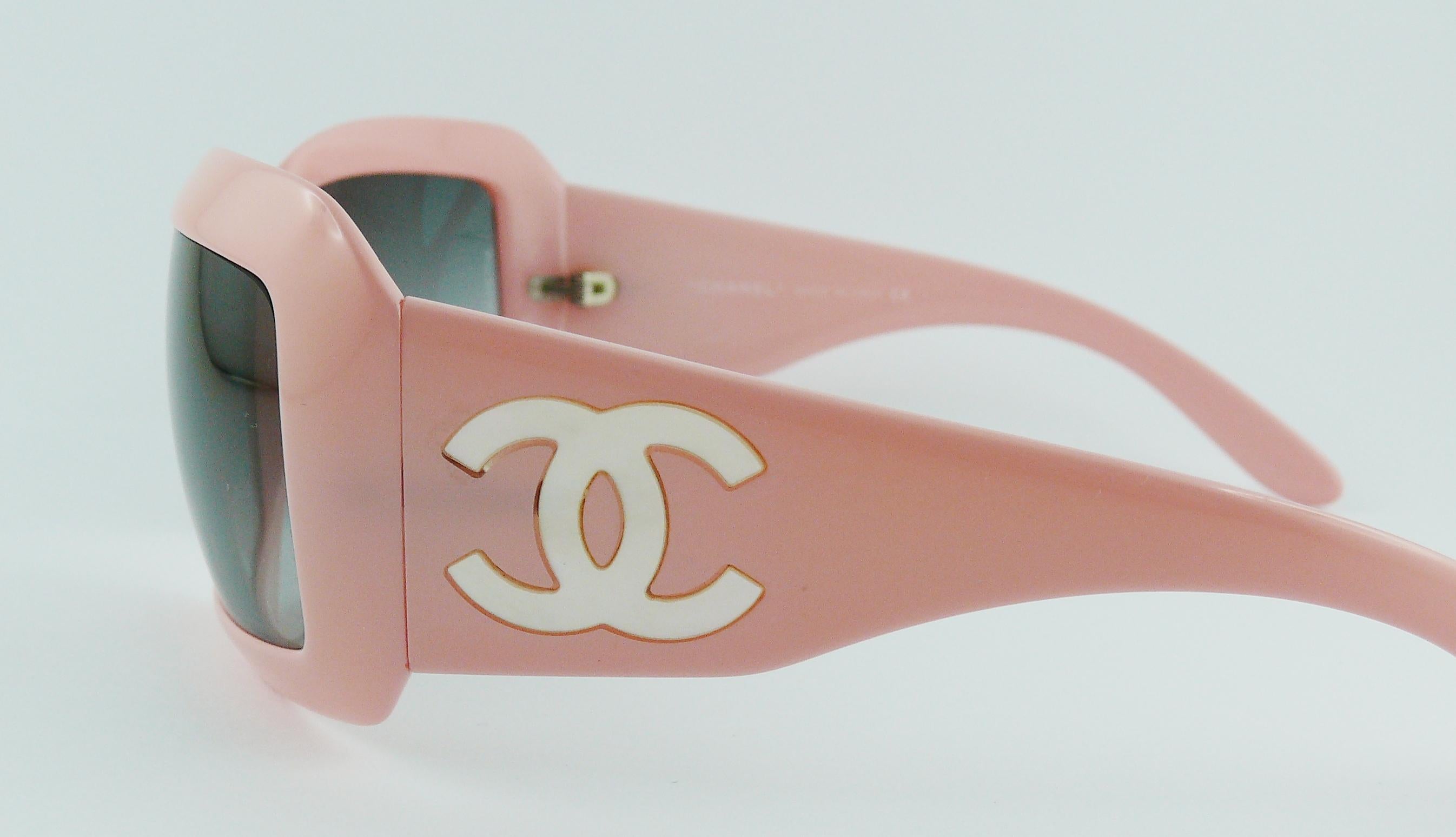 Chanel Baby Pink CC Sunglasses Mod. 5076-H 2