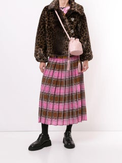 Chanel Baby Soft Pink Mini Drawstring Quilted Tote Bag