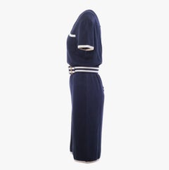 Chanel Back Button Knit Dress - '90s
