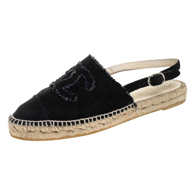 slingback espadrille sandals
