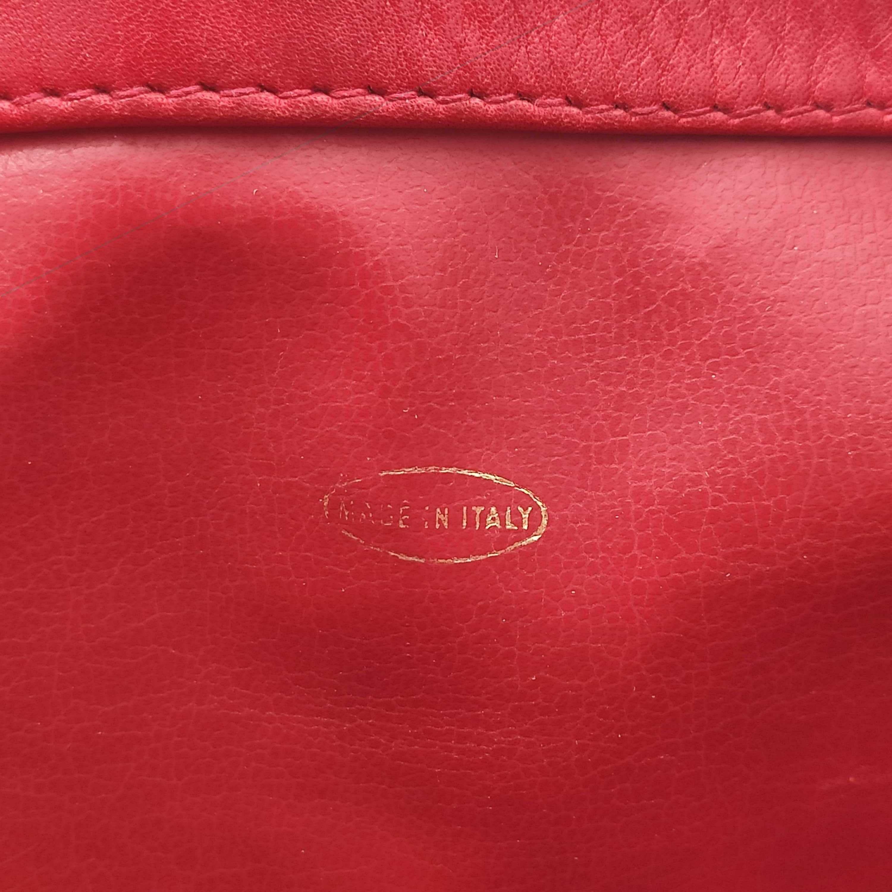 CHANEL Backpack in Red Leather 7