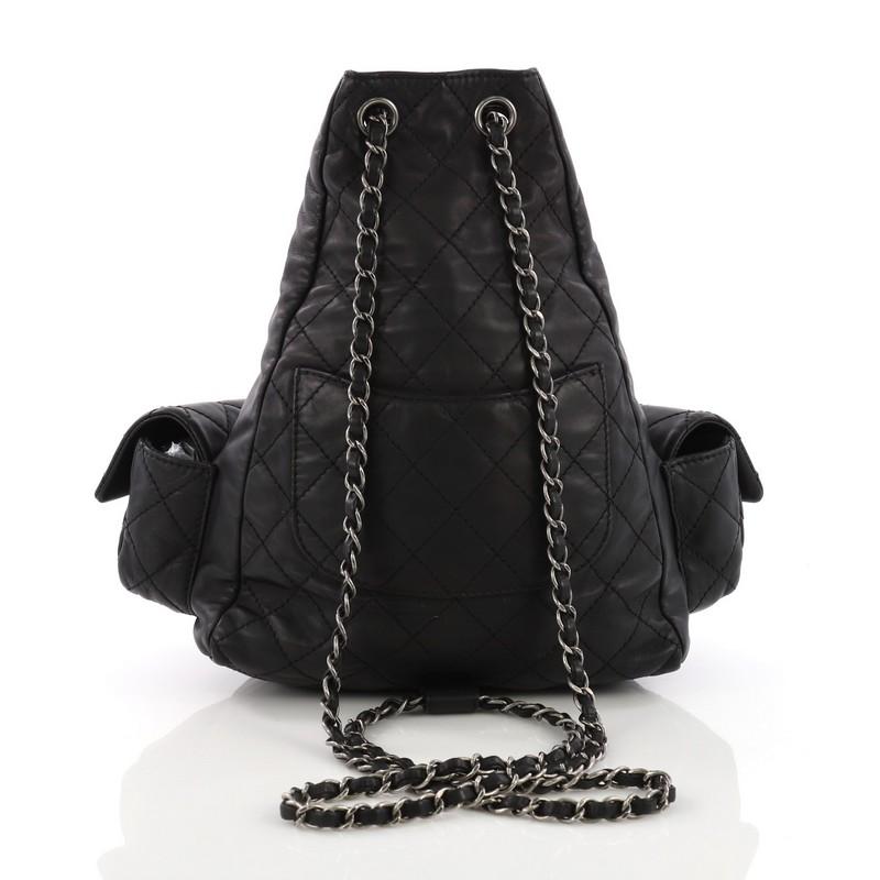Black Chanel Backpack Is Back Calfskin Large