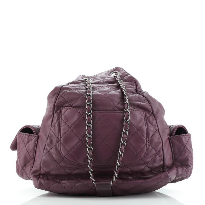 chanel large backpack