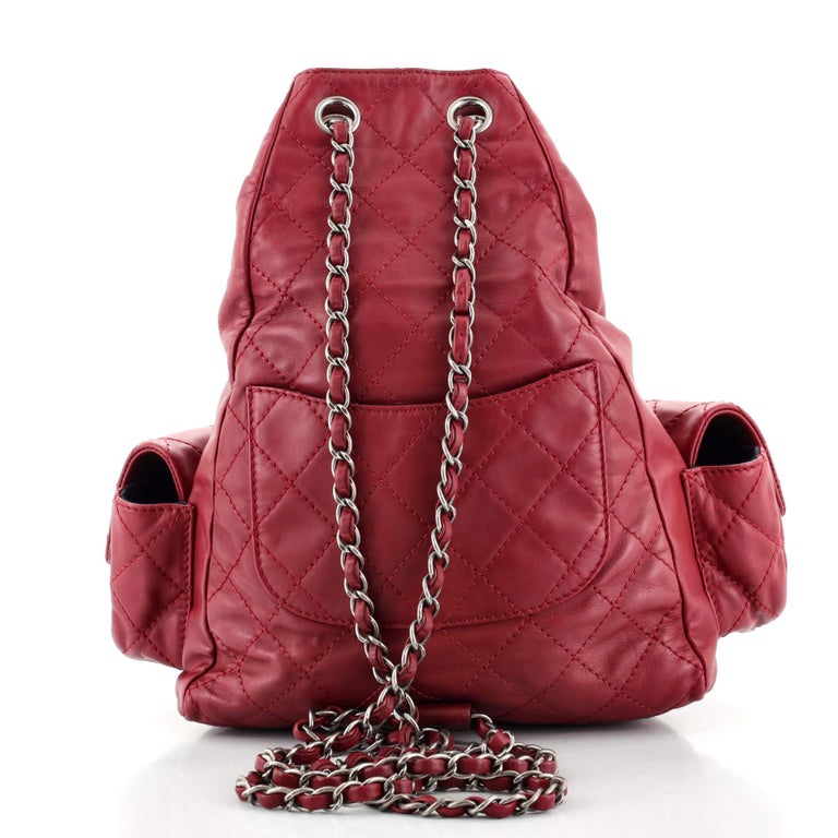 Chanel Backpack Is Back Leather Large at 1stDibs