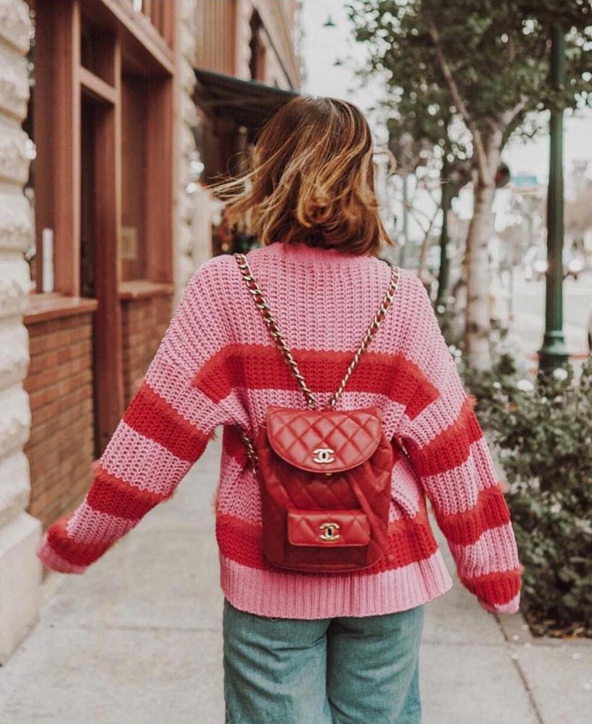 chanel duma backpack