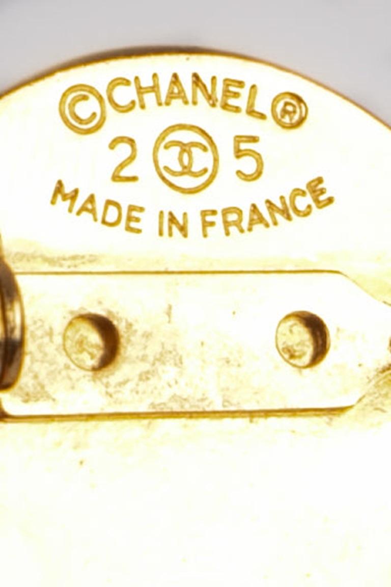 Chanel 'Bag' Golden Metal Brooch For Sale 1