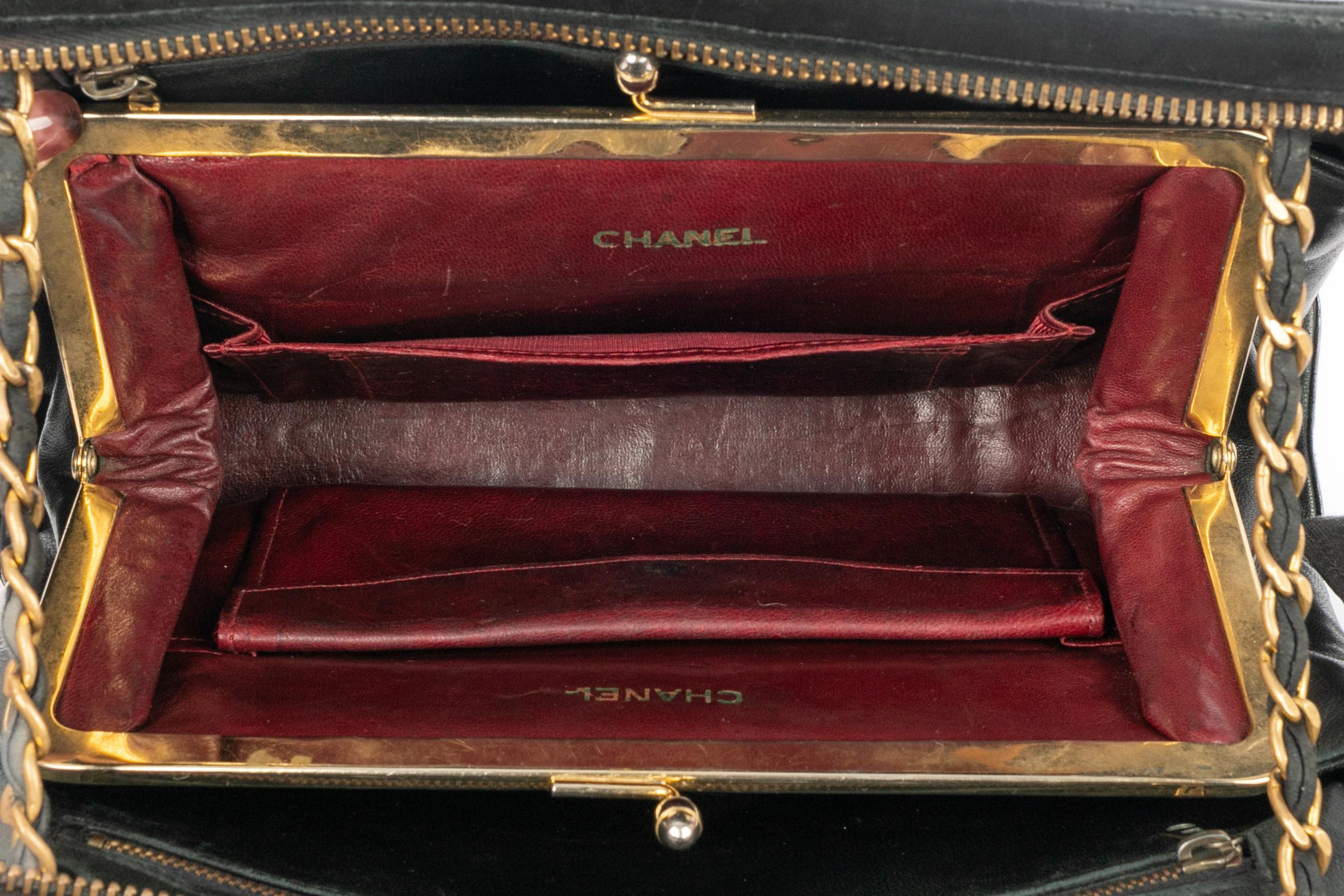 Chanel Tasche Haute Couture Coco Ära im Angebot 5