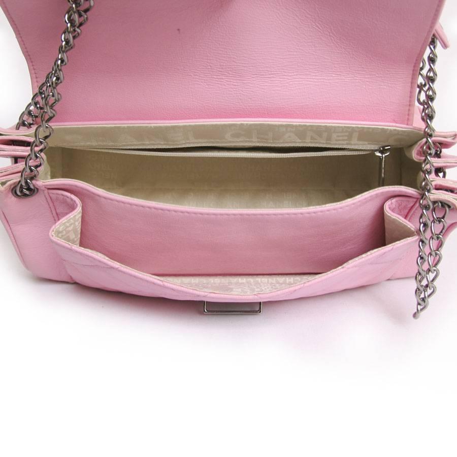 Chanel Bag in Aged Pink Leather 3