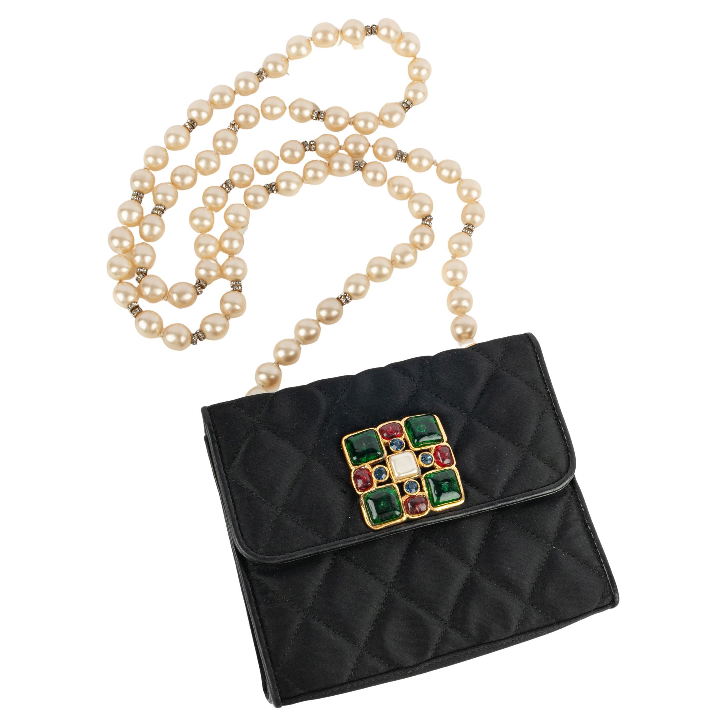 Chanel bag jewelry 1990s For Sale