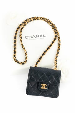 Chanel bag 'Micro classic' circa 1990
