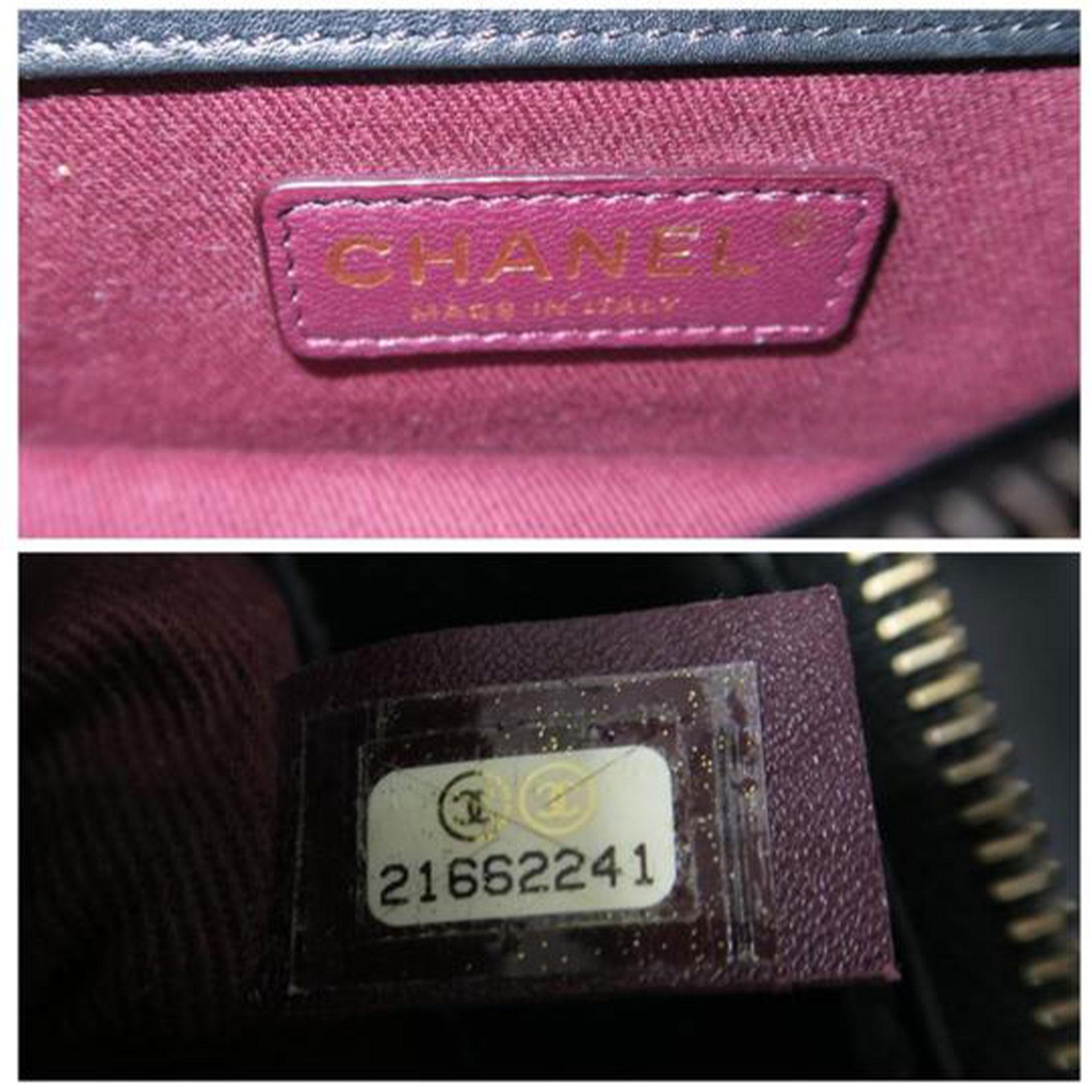 Chanel Bag with Classic Flap Crossbody Rare Enamel Top Handle Black Lambskin Bag For Sale 3