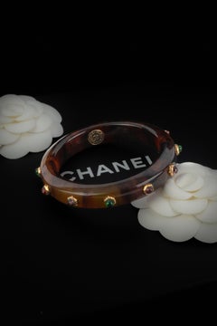 Bracelet Chanel en bakélite 1985