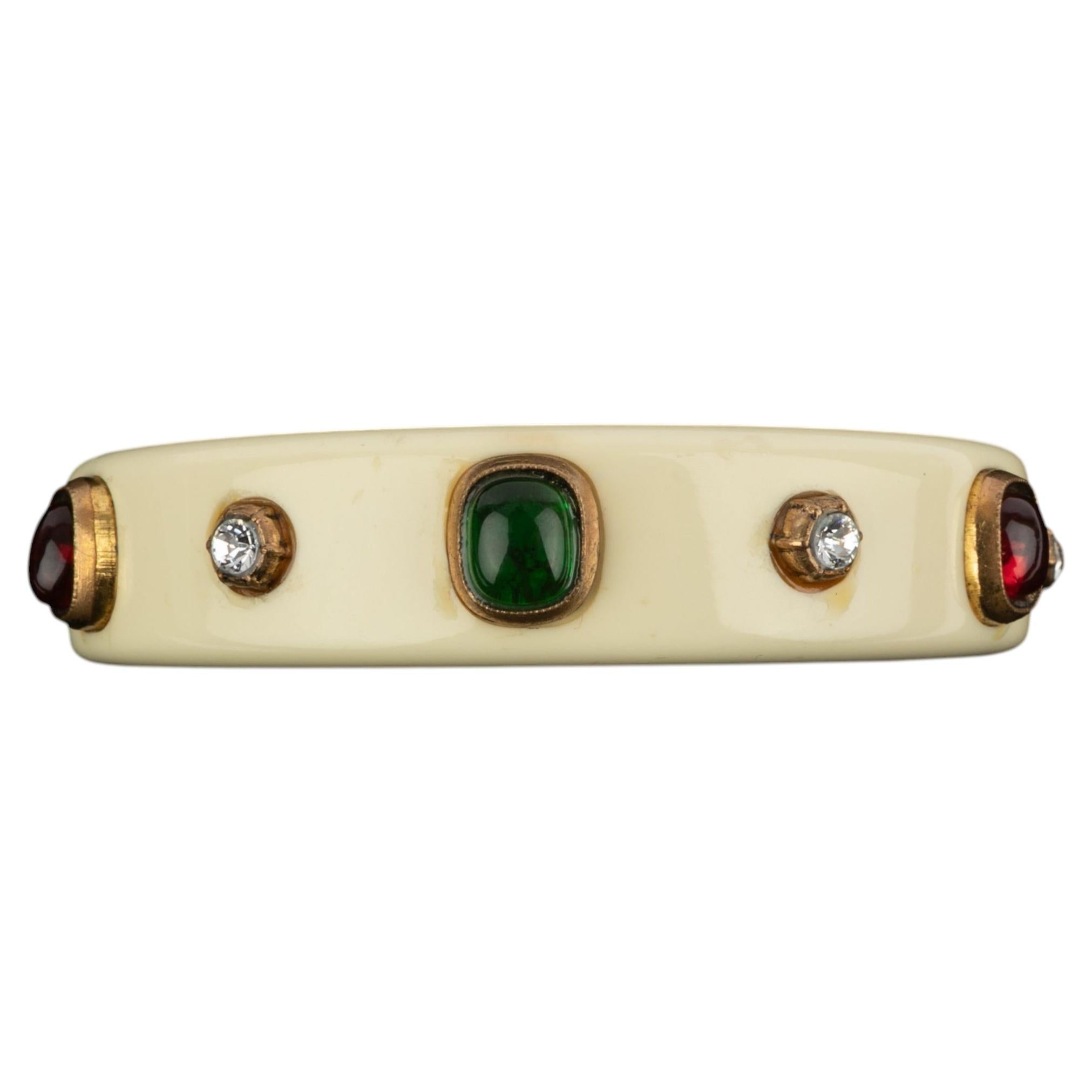 Chanel bakelite bracelet 1985 For Sale
