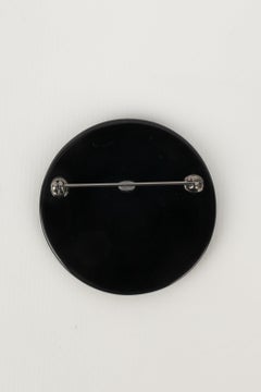 Chanel Bakelite Brooch Bearing the Effigy of Coco, 2003