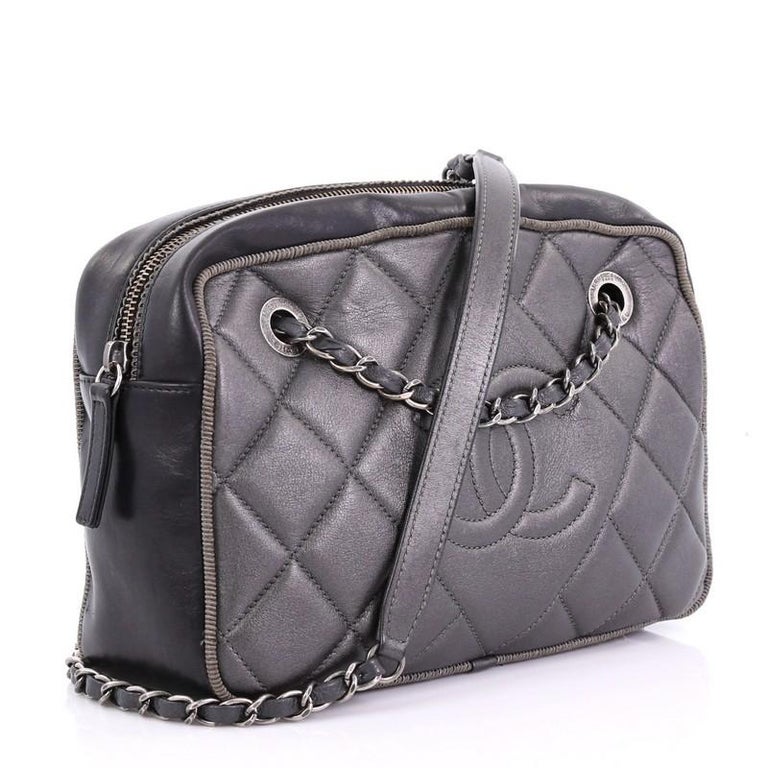 Chanel Ballerine Camera Case Bag Quilted Calfskin Medium at 1stDibs