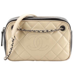 Chanel Ballerine Camera Case Bag Quilted Calfskin Medium