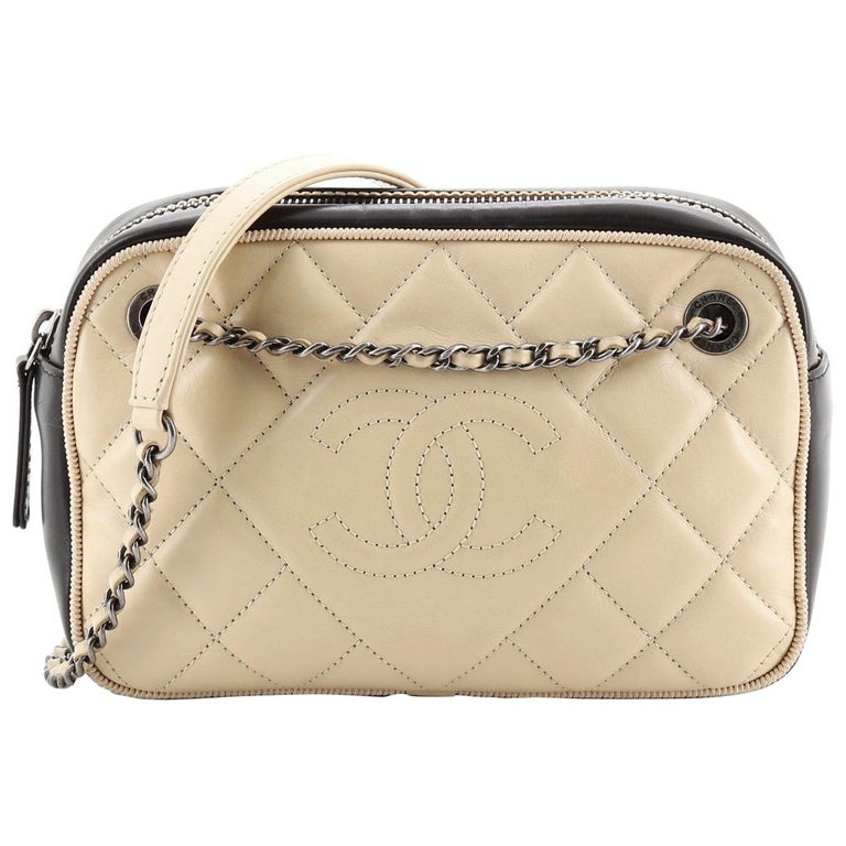 Chanel Ballerine Camera Case Bag Quilted Calfskin Medium at 1stDibs