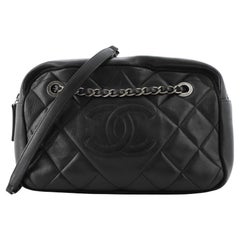 Chanel Ballerine Camera Case Bag Quilted Calfskin Medium