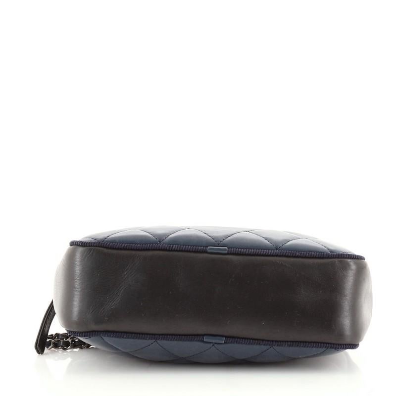 Women's or Men's Chanel Ballerine Camera Case Bag Quilted Calfskin Small