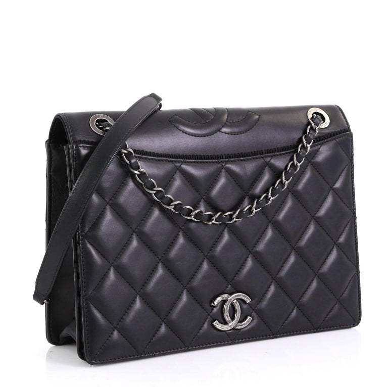 Chanel Ballerine Flap Bag Quilted Lambskin Medium at 1stDibs