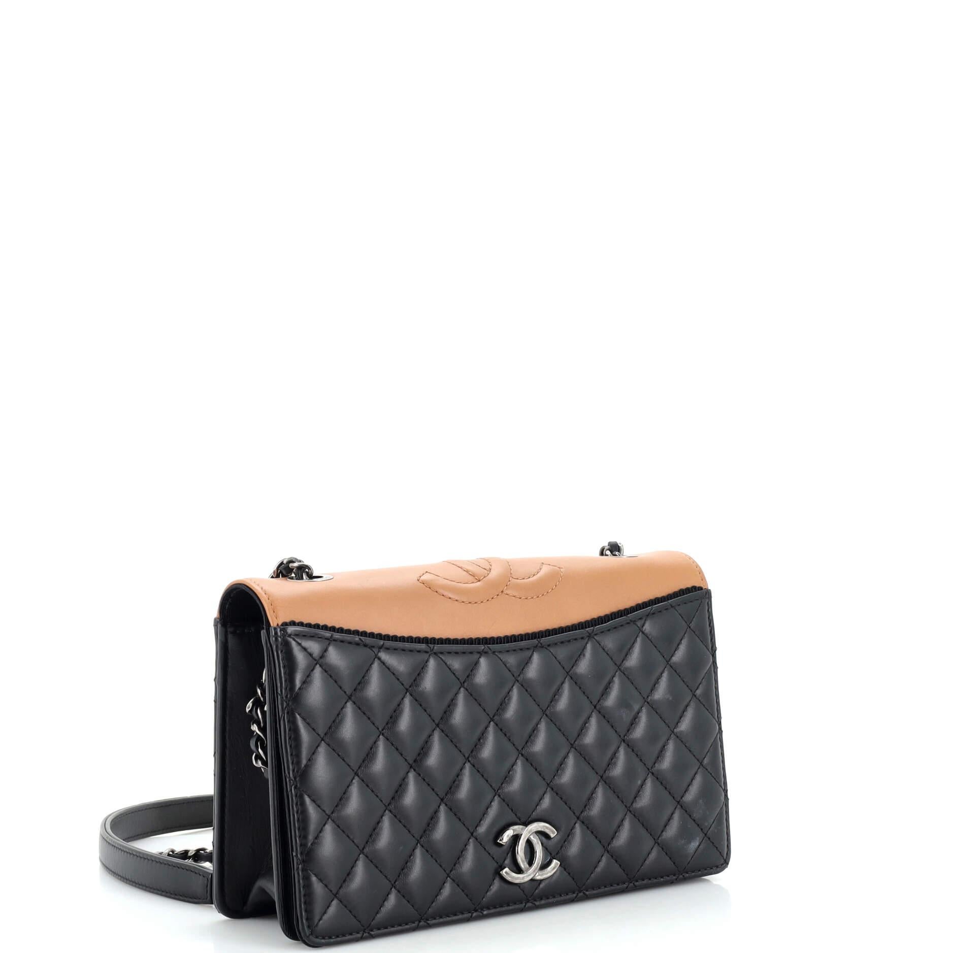Chanel Ballerine Flap Bag Quilted Lambskin Small In Good Condition In NY, NY