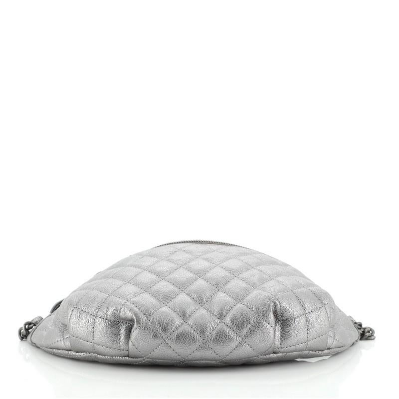 Donna Chanel Banane Marsupio in pelle trapuntata