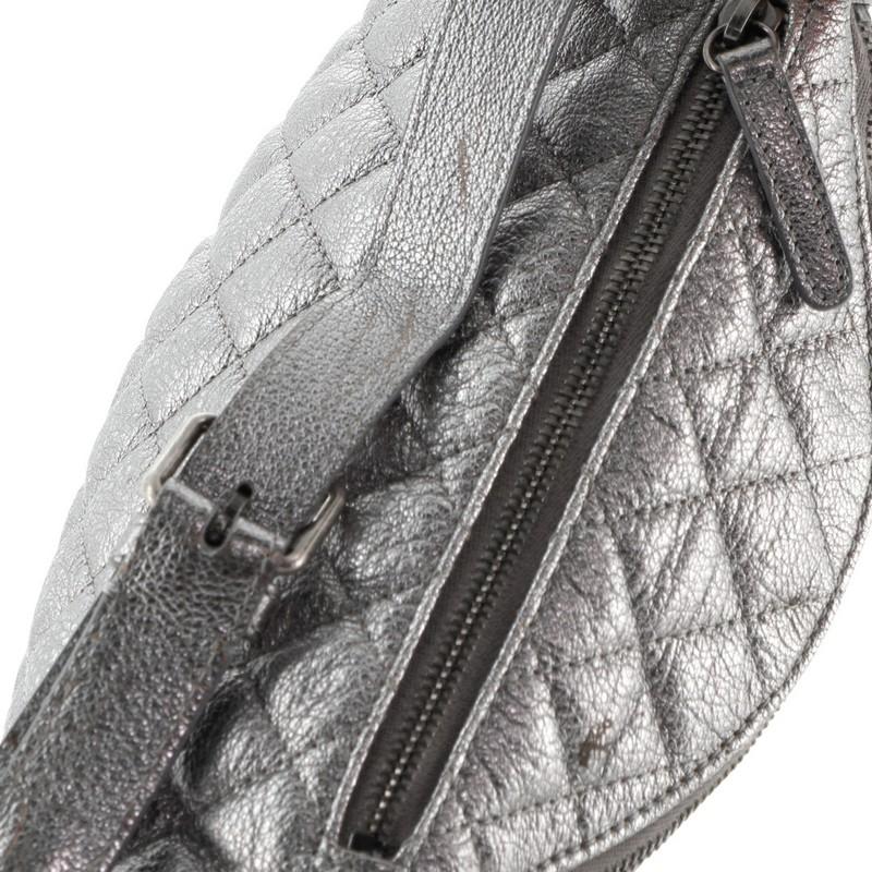 Chanel Banane Waist Bag Quilted Leather 3