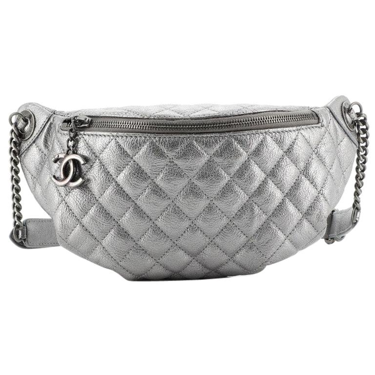 Chanel Banane Waist Bag Quilted Leather at 1stDibs