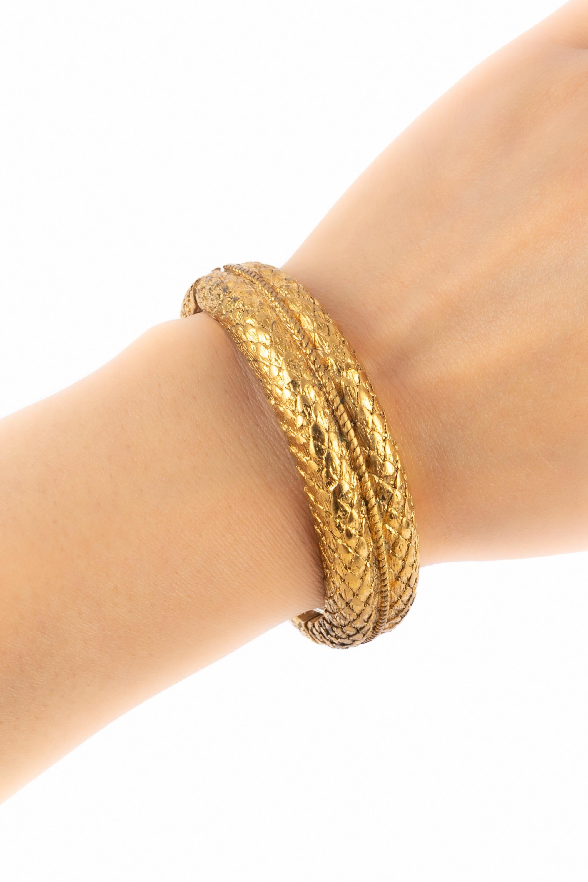 Pulsera brazalete Chanel en venta 6