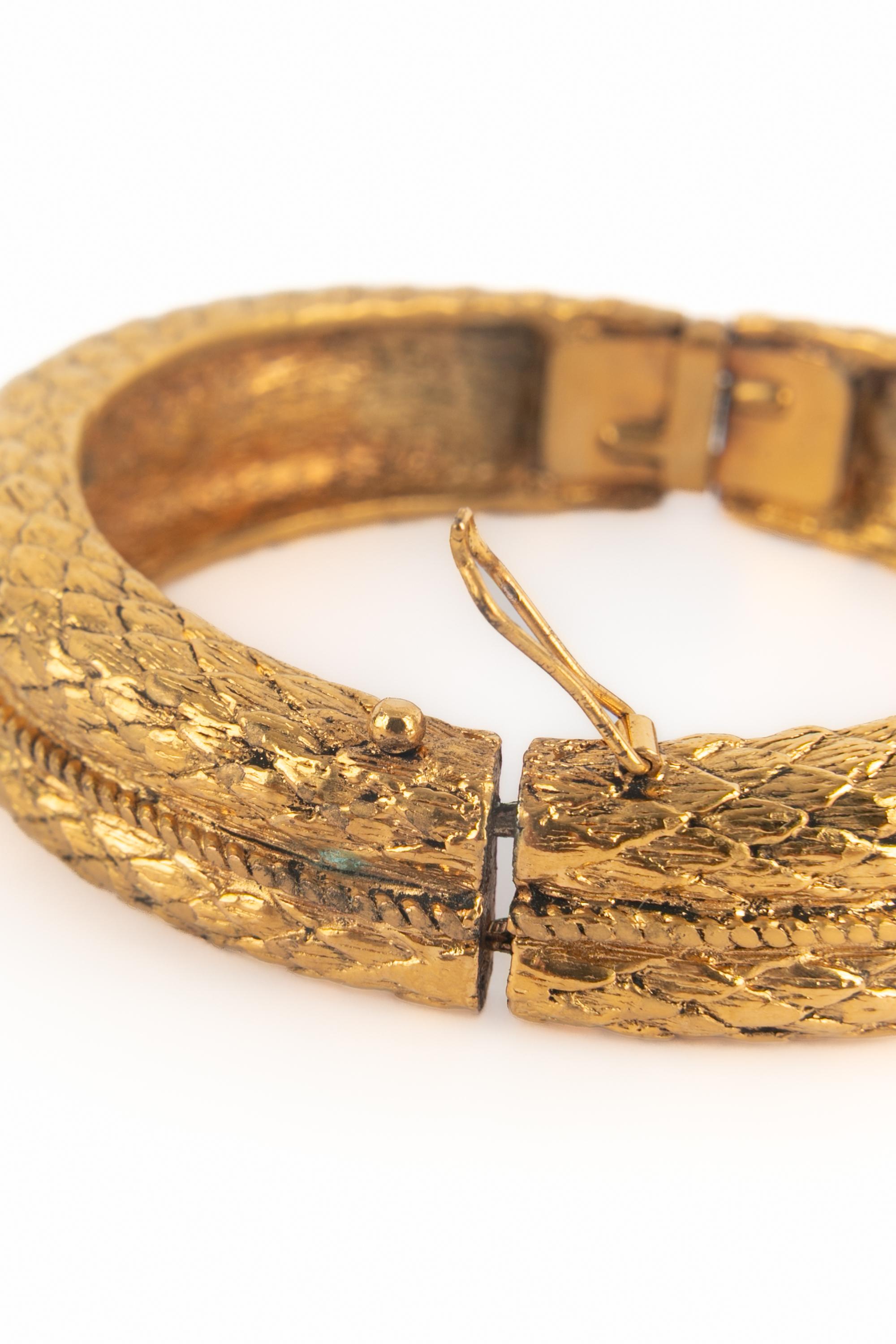 Pulsera brazalete Chanel en venta 3