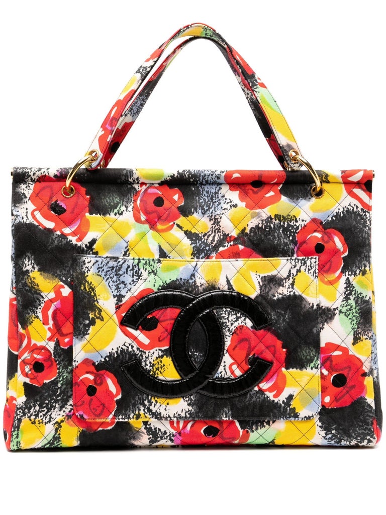 Chanel floral bag deals