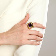 CHANEL Baroque Coco ring