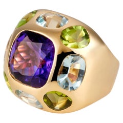 CHANEL Baroque Coco ring