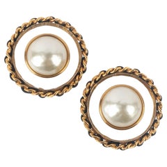 Orecchini barocchi Chanel anni
90