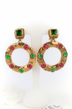 Chanel baroque earrings