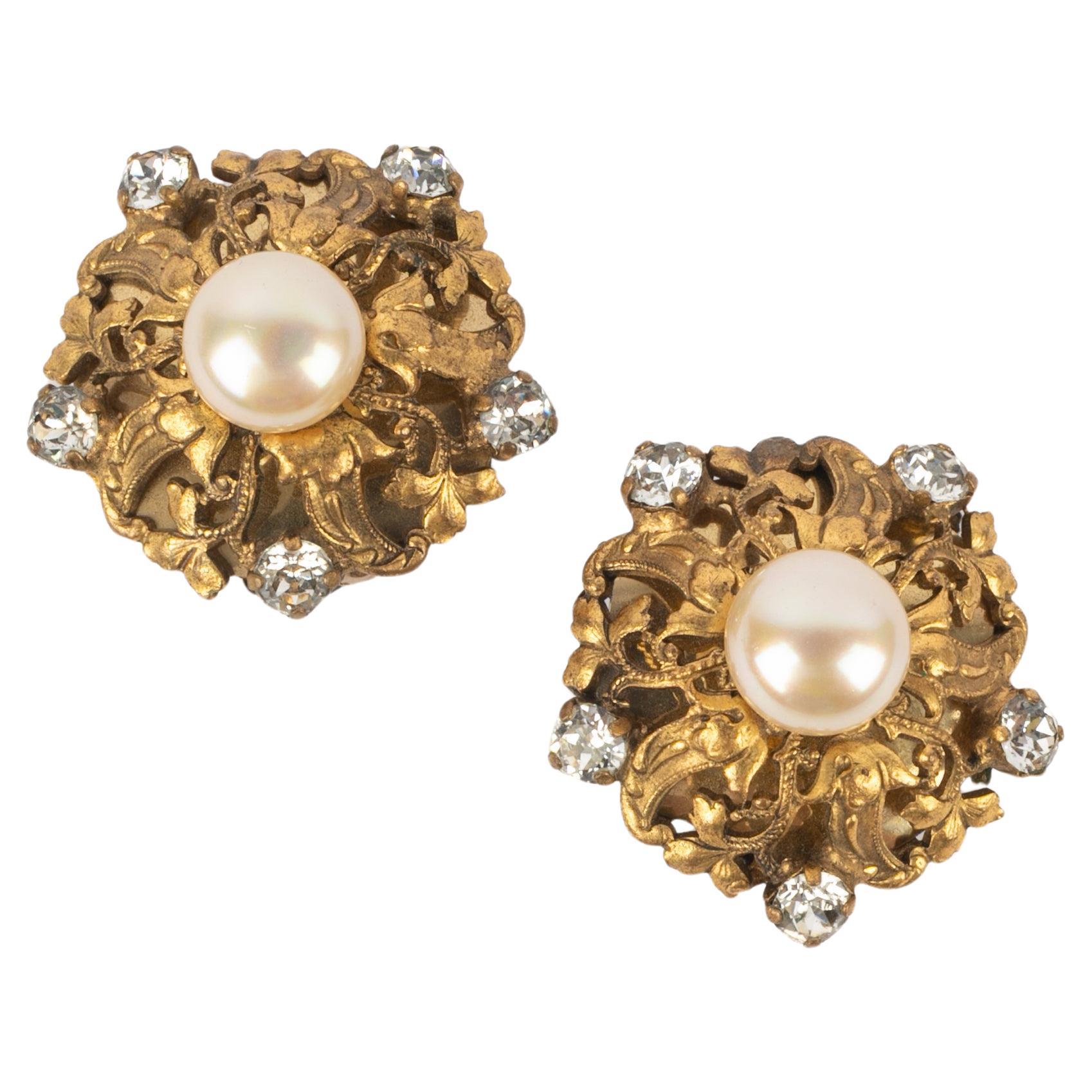 Orecchini barocchi Chanel