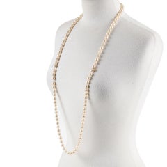 Chanel Baroque Pearl Single Strand Necklace