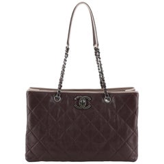 Chanel Be Caviar Tote Quilted Caviar Medium 