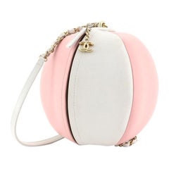 Chanel Beach Ball Shoulder Bag Calfskin Leather Small at 1stDibs ...